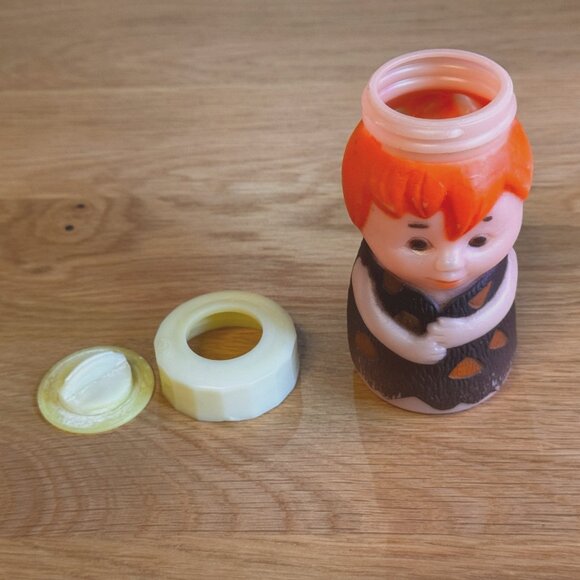Evenflo 4 oz. Pebbles Flintstone Baby Bottle, Collectible Vintage Circa 1977 - Picture 8 of 16